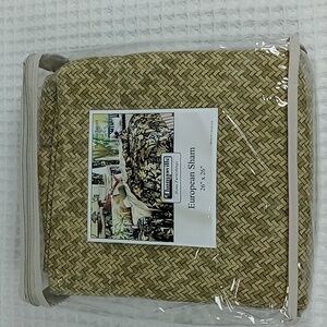 Vintage Thomasville European Sham 26x26 Tahitian Sunset